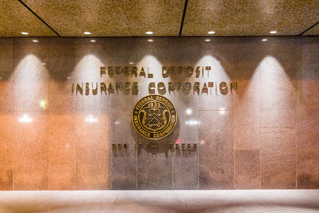 FDIC sign