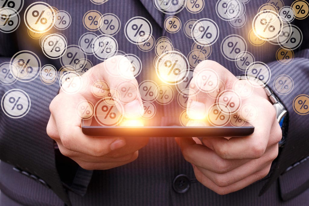 percentage systems coming out of cell phone